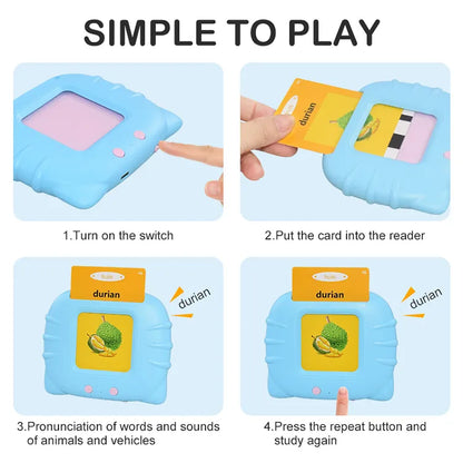 لعبة بطاقات تعليمية ناطقة 