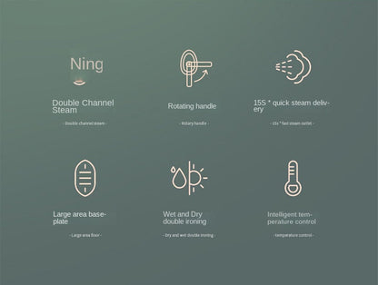 مكواة بخار محمولة للسفر 