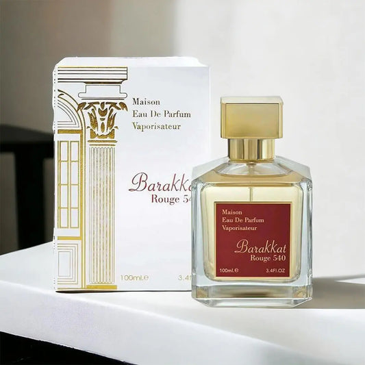 Barakkat Rouge 540 EDP Vaporisateur 100ml by Fragrance World - Floral Woody Ambery Fragrance for Unisex