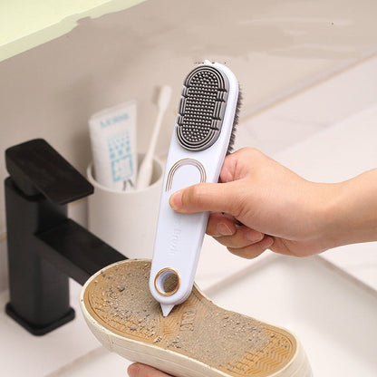 Double Sided Shoe Cleaning Brush with Anti-Slip Handle | Deep Clean Shoe Gadget