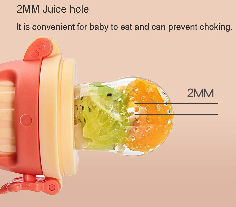 مصاصة طعام الفاكهة للأطفال 